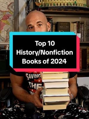 Top 10 History/Nonfiction books I read in 2024! What’s the best nonfiction book you read this year? Book List: White Malice by Susan Williams Bloodlands by Timothy Snyder Messalina by Honor Cargill-Martin Olympias by Elizabeth Carney Sengoku Jidai by Danny Chaplin Nothing to Envy by Barbara Demick King Leopold’s Ghost by Adam Hochschild A Rome of One’s Own by Emma Southon How the World is Passed by Clint Smith Destiny Disrupted by Tamim Ansary #historybooks #historytok #nonfiction #creatorsearchinsights 