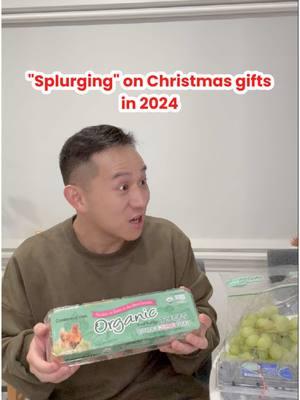 Went way over budget on this one… 🫠🎁🎅🏻🎄 @Lucia Liu  #couple #comedy #inflation #christmas #costofliving 