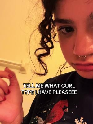 I think 2C? Idk help #2c #2chair #curlyhair #curlyhairroutine #curltype #curlpattern #3a #3ahair 