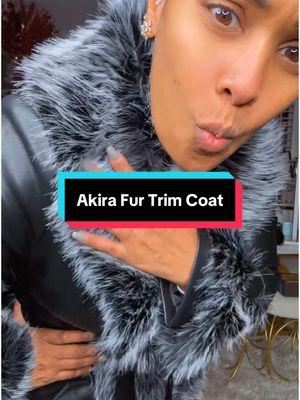 Baby it’s the fur trim for me🖤🖤🖤 @AKIRA  #creatorsearchinsights #jacketsandcoats #coat #akira #furtrimcoat #leathercoat #TikTokShopHolidayHaul #tiktokshopyearendsale #ttsstarcreator #starcreatorcompetition #giftguide #ttslevelup #toptierdecember #tiktokshopcreatorpicks #christmastiktok #ttsdelightnow #spotlightfinds 