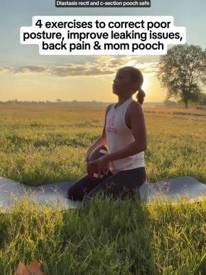 If there were four moves I would recommend to start doing today, it would be these... These are great at targetting all your core muscles which are connected to back pain, your posture, mom pooch and leaking. Try them for 4 weeks and you'll notice a difference 🙌 #pregnancytransformation #fitnessprogram #weightlossprogram #diastasisrecti #mompouchworkout #mompouchchallenge #pelvicfloorexercises #pelvicfoor #postpartumexercise #postpartumrecoveryjourney #diastasisrectiexercises #diastasisrectirecovery #pregnancyworkouts #pregnancyexercise