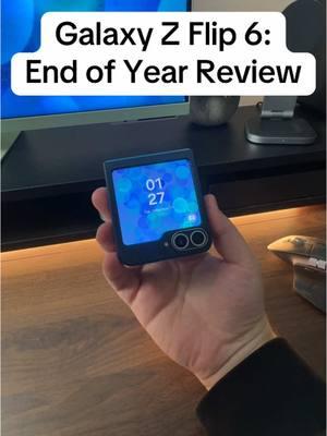 Galaxy Z Flip 6: End of Year Review… #zflip6 #galaxyzflip6 #flip6 #samsung #samsunggalaxy #techtok #fypage #viraltiktok #viralvideo 