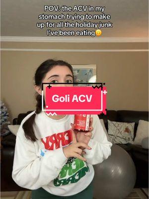 ACV working overtime this holiday season😂 #acv #applecidervinegar #golinovember #golidecember #goli #acvgummies #holidays #christmas #ttshop #TikTokShop #fyp 