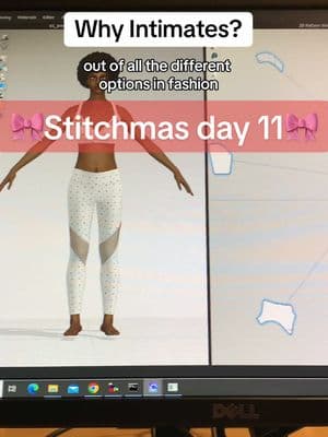 Stitchmas day 11: Why Intimates?  . #fitnyc #fashiondesign #designstudent #personalstyle #intimateapparel #lingerie  Educational content 