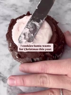 Santa’s making his wish list, and these cookies are at the top! 🍪❄️  1️⃣ Chocolate Peppermint Crinkle Cookies 2️⃣ Gingerbread Meltaway Cookies 3️⃣ Sugar Plum Linzer Cookies 4️⃣ Cut-Out Sugar Cookies 5️⃣ Peppermint Meltaway Cookies 6️⃣ Cadbury Snowball Cookies 7️⃣ Gingersnaps Which one are you baking for the big guy? Let me know your favorite! Search these recipes and more on my blog, link in my bio!   #CookiesForSanta #HolidayBaking #ChristmasCookies #SantaApproved #BakingLove #CookiesOfInstagram #BakingInspiration #HomeBaking #SweetTreats #FestiveBaking #cookiesfordays 