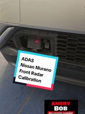 Performing a Front Radar Calibration on a 2018 Nissan Murano. Here's what you have to do... #adas #calibration #Nissan #murano #automotivetechnology #automotivetechnician #automechanic #autobody #mechanicsoftiktok #techniciansoftiktok