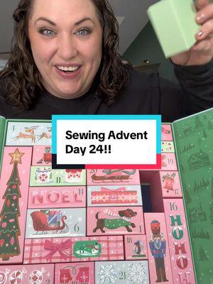 Sewing Advent Calendar Day 24! #sewingadvent #adventcalendar #sewing #quilting #craft #hobby #learntosew #sewinggifts #stitchsupplyco #rotarycutter 