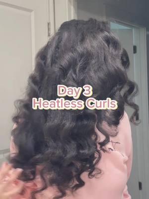 I finally got some good curls from this Heatless curling rod ! lol Verse of the day: “If anyone is ashamed of me and my message, the Son of Man will be ashamed of that person when he returns in his glory and in the glory of the Father and the holy angels.” Luke‬ ‭9‬:‭26‬ ‭ #CapCut #heatlesscurls #rods #curls #curlyhair 