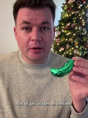 Have you heard of the #christmaspickle tradition? People have been hanging pickles on their trees for years, but many today dont know about this #holiday pasttime #pickles #ornaments #christmastraditions 