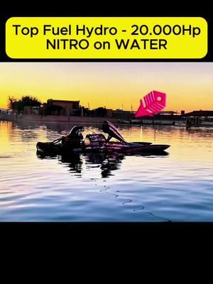 Top Fuel Hydro - 20.000hp NITRO on Water #nitro #fuelwheels #hydro #dragster #usa🇺🇸 #fy 