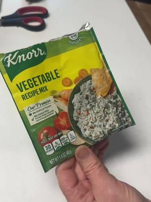 Not gonna make this recipe #knorr #spinachdip 