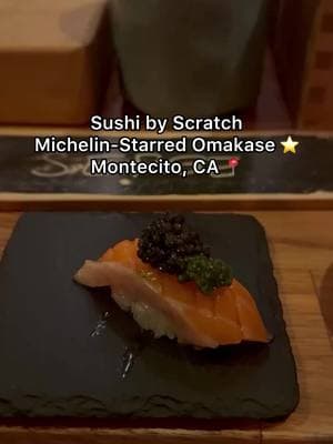 Sushi by Scratch - Montecito: 9.4/10 & $185 🍣 Food: 9.6/10 Quality: 9.8/10 Service: 9.6/10 Price: 8.5/10 OVERALL: 9.4/10 1295 Coast Village Rd, Santa Barbara, CA 93108 #sushibyscratchmontecito #sushibyscratch #montecito 