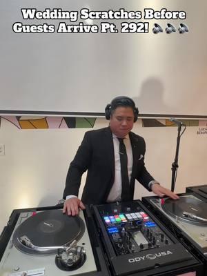 Wedding Scratches Before Guests Arrive Pt. 292! 🔉🔉🔉 For booking visit synergyeventsco.com #dj #scratchvideo #theskratchsociety #skratching #scratch #turntablist #djing #technics #pioneerdj #wedding #weddings #serato