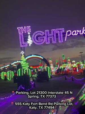 @The Light Park is a nice drive-through light show. They have 2 locations right outside of Houston. One in Spring and the other in Katy! #creatorsearchinsights #houstonactivities #houstonblogger #houstoninfluencer #houstoncontentcreator #christmasactivities #houstonbucketlist 