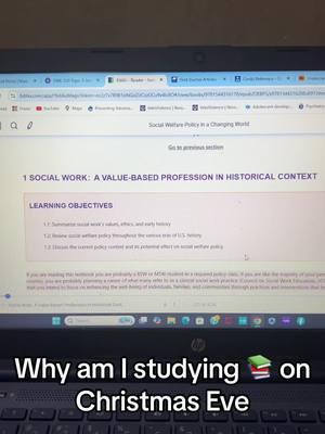 Studying 📚 on Christmas Eve, Now that’s a bad bitch!! #studious #intelligent #beautiful #beauty #christmas #christmaseve #fyp #fypシ #fypシ゚viral 