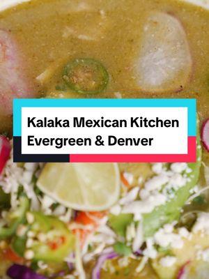 @Kalakamexicankitchen has locations in #evergreen and in #denver on Tennyson Street. #mexicantiktok #mexicanfood #foryoupage  #denverfoodscene Hosted