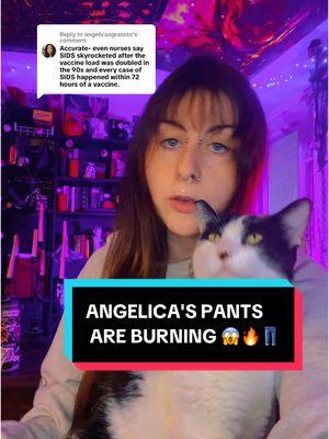 Replying to @angelicasgrassss Angelica! Your pants! They're on fire 😱‼️ #parenting #healthandwellness #publichealth #sidsawareness 