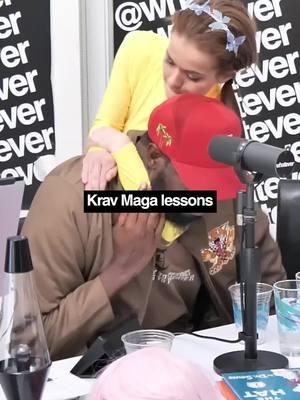 Feminist tried Krav Maga on a man twice her size  #Whateverclips #Whateverpodcast #Podcasts #Whatever #podcasts #Whateverdatingpodcast #Podcast