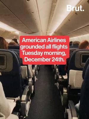 The holiday season is notoriously known to be one of the busiest travel times of the year, and this year is no different.  On Tuesday morning, December 24th, American Airlines temporarily grounded all flights across the U.S. due to a technical issue.  #holidaytravel #americanair