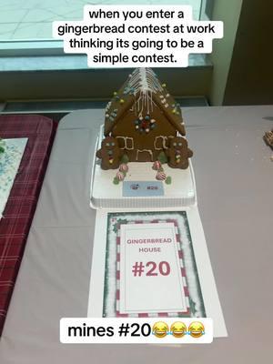 gingerbread contest fail #work #contest #christmas #ono #20 #gingerbreadhouse #fail #nurse #nursing #hospital #thisisfun 