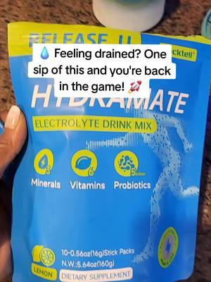 Stay hydrated, energized, and unstoppable with LUCKTELL Electrolyte Drink Mix! 💧  Perfect for workouts, long days, or whenever you need a quick energy boost. Transform your water into a powerhouse of hydration and recovery! 🌟 #HydrationHack #StayEnergized #LUCKTELL  #tiktokchristmas  #hydration  #tiktokshopfinds 