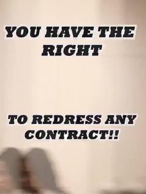 Did you know you have the right to redress any contract?📝 But what does that really mean? It means you have the power to challenge, correct, or even renegotiate terms if something isn’t right. Contracts aren’t set in stone. They’re agreements, and agreements can be revisited. If this is news to you, it’s time to tap in and learn how to protect yourself and move smart. 🔔Bundle deal extended🔔 all my classes are just $100 until Jan 1! Hit the link in bio to grab yours now. - - - #ContractLaw #KnowYourRights #RedressContracts #LegalKnowledge #StayReady #LevelUpYourGame Disclaimer: This information is for educational purposes only and does not constitute legal advice.