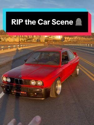 RIP the BMW car scene #bmw #e30 #e30m3 #m3 #e36 #carscene #carcommunity #b58 #echassis 