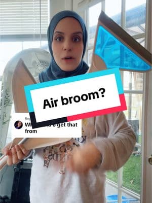 Replying to @EJ 🪬 #CleanTok #cleaningtiktok #airbroom @Helio Air Broom #broom #momtok #momlife #squeegee 