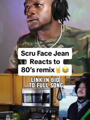 Scru Face Jean reacts to my 80’s remix. #spinyourblock #80smusic #80sremix #remix 