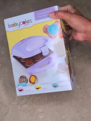 I look forward to all the fun delicious treats I'll make with this cake pop maker💙 #cakepop #cakepopmaker #cakepoprecipes #cakepopmachine #fyp #minicakepopmaker #bakertok #minicakepop #fypシ #bakingtok 