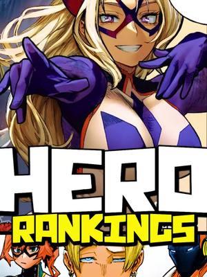 The Official Pro Hero Rankings AFTER THE End of #MHA #MyHeroAcademia #BNHA #top10 #fyp #anime #manga #deku #prohero #heroes #comics #comic #vocalpineapple #viral 