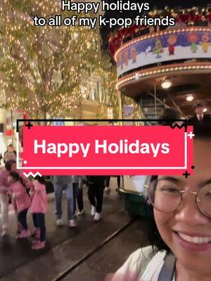 Happy Holidays K-Pop Friends! #happyholidays #holiday #merrychristmas #happynewyear #thegrove#thegrovela @The Grove #kpop #doctordotarmy #bts army 