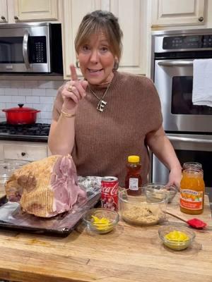 Merry Christmas Eve, y’all!🎄 This Coca-Cola brown sugar ham with Jezebel sauce is our Christmas magic. That sauce has been passed around more than an offering plate and whispered about just as much! Recipe’s at the end of the video.  #ChristmasEveDinner #CocaColaHam #HolidayHam #JezebelSauce #SouthernFood #ChristmasCooking #HolidayRecipes #HamGlaze #FoodieTok 