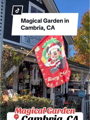 Magical Garden in Cambria, CA store Spellbound Herbs  🎟️ free entrance  🚘 free parking ⏰ Wed-Sun 10am-5pm 🗓️ open year round 📍 4101 Burton Dr Cambria, CA #PlacesToVisit #california #merrychristmas #magic #fairy #fairytale #cambria #shopping #compras #holidays #2024 #fypシ #fyp #paratupagina #travel #MomsofTikTok #aliceinwonderland 