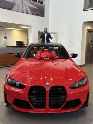 Merry Christmas Eve! If you're still on the hunt for that perfect last-minute gift, we've got you covered at BMW of Morristown. Imagine surprising someone with the ultimate holiday present: a 2025 BMW M3 Competition Drive. This exceptional vehicle is finished in rare Individual St. James Red, perfectly complemented by a bold and luxurious Kyalami Orange interior. It's more than just a car - it's a statement of style, performance, and exclusivity. Stop by today and make this holiday one to remember! . . @OpenRoadAutoGroup  . . #bmw #bmwm #bmwm3 #m3 #bmwm3competition #m3competition #bmwm3g80 #g80m3 #g80 #bmwg80 #bmwg80m3 