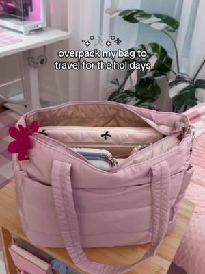 the way this bag is holding my whole life ₊˚⊹ #packmybag #whatsinmybag #bagsmarttotebag #pinkbag #macbookpro #macbook #girlybag #aesthetictote #nintendoswitch #acotar 