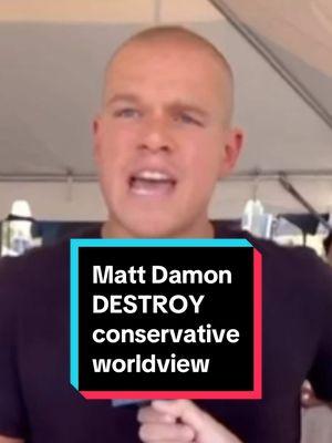 He COOKED them so hard, the cameraman even got involved and got burned too. #mattdamon #elonmusk #conservative #teacher #liberal #libertarian #capitalism #socialism #leftism #rightwing #philosophy