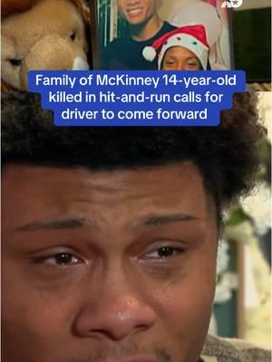 Replying to @Melissa ✌︎ The family of a 14-year-old killed in a hit-and-run in McKinney is begging the driver who fled the scene of the crash to come forward and face justice. Jamir Dabney was hit while riding his bike around 6:15 PM Saturday at the intersection of Lake Forest Drive and Highlands Drive. Dabney was an Evans Middle School student whose loved ones said should still be here today. #mckinney #police #news #dfw #northtexas #nbcdfw 