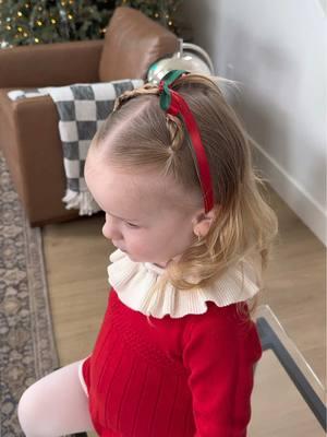 Merry Christmas Eve! 🎄 #toddlerhair #easytoddlerhair #toddlerhairstyles #toddlerhairideas #holidayhair #christmashairstyle #holidayhairstyle #ribbonbowhairstyle #bowhairstyle #hairideas #hairstyle #hairinspo #hair #viralhair #hairtutorial #toddlerhairtutorial #shorthairideas #kidshairstyles #kidshair #girlshairstyle #girlmom #toddler #glittergel #hairglitter #glitterhairstyle #candycanehair #candycane @Fairy Tales Hair Care @T is for Tame 