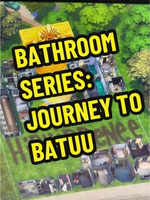 #EAPartner The Bathroom Series: Journey to Batuu #simtok #simsbuild #simsbathroom 