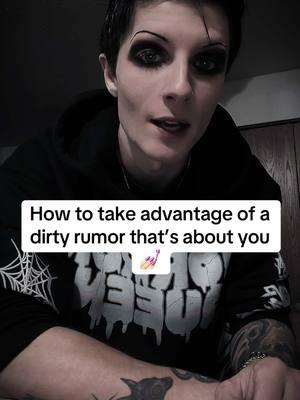 Always use a rumor to your advantage😎 #rumor #gothicstyle #gothfashion #gothboyclique 