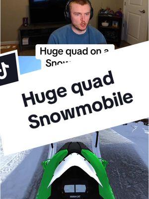 Huge quad on a snowmobile  #mxbikes #mxbikesgameplay 