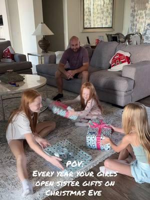 They pick out the gifts and wrap them all by themselves and they keep it a secret ❤️ it’s my favorite tradition!! #christmas #gifts #daughter #momanddaughter #sisters #viral #fyp #trending #girlmom #momof3 #momofgirls #momlife #dayinmylife #dayinmylife #Lifestyle 