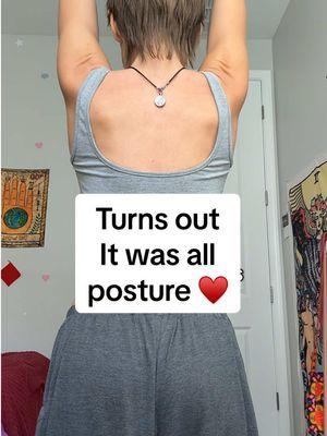 Regardless you will be amazed by the boost of confidence that comes with regaining general posture strength +  bringing those shoulders / YOUR HEAD back into its natural positioning 😏♥️ #mysticalpostureroutine #beforeandafter#15minutepostureimprovementroutine #15minutepostureroutine #themysticalpostureroutine #dowagershump #neckhump #posturecorrection #posturehealth #forwardheadtilt #neckpain #neckhumpremoval #neckhumpfix #neckhumpcorrection #posturefix #coreexercise #wideribcage #backpainrelief #backstrength #poorposture #badposture #15minutepostureimprovementroutine #mysticalmckay #mysticalyogimckay #themysticalexperience #doublechin #turkeyneck #forwardheadposture #fhp #fht 