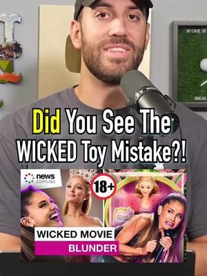 WICKED Made A HUGE Mistake! Can You Believe It? #fyp #wicked #arianagrande #toys #mistake #corn 