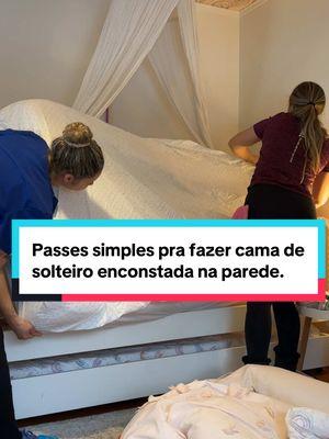 Já que vida é igual lençol de élastico. #casa #faxineira #faxina #cama 