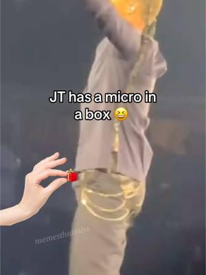 JT and his micro exposed 😆 #justintimberlake #micro #d #inabox 