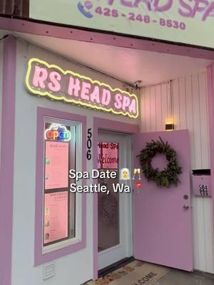 We had the cutest Spa Date @RS Head Spa in Seattle, Wa 🧖‍♀️🥂🧖‍♀️ 10/10 experience 😍😍 @Esther🫀 #headspa #spaday #spa #frienddate #seattle #thingstodoinseattle #girlsday #relaxday 