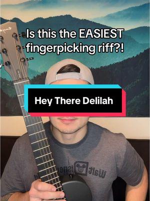 Easiest Finger Picking Riff?! #guitartok #musiciansoftiktok #enyamusic #plainwhitets #acousticguitar #heytheredelilah #guitartabs #guitarlesson #guitarist #guitar @ENYA MUSIC @Cyber-G 