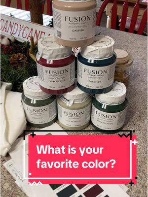 Can’t wait to use these gorgeous colors, which one is your favorite? #painting #paint #painter #color #colors #diyproject #homedecor #fusionmineralpaint #mineralpaint #fyp #bestpaint 